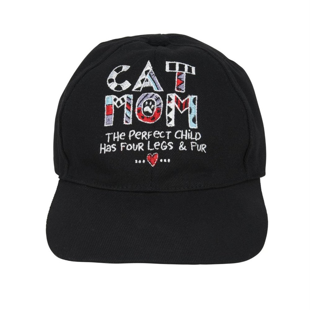 Cat Mom Embroidered Hat - Our Name is Mud  -NWT